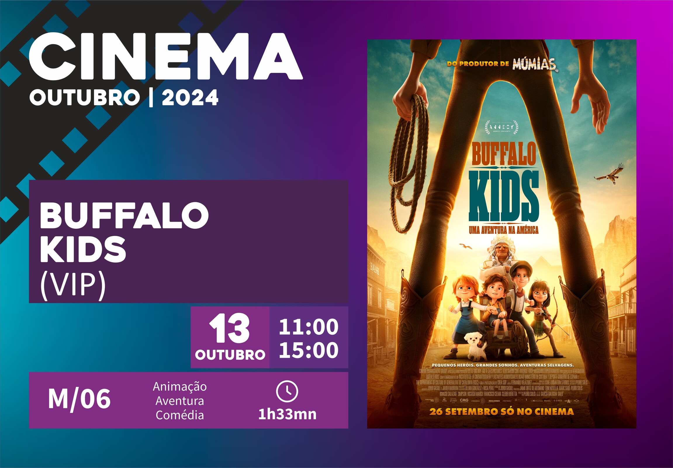 Filmes de outubro 