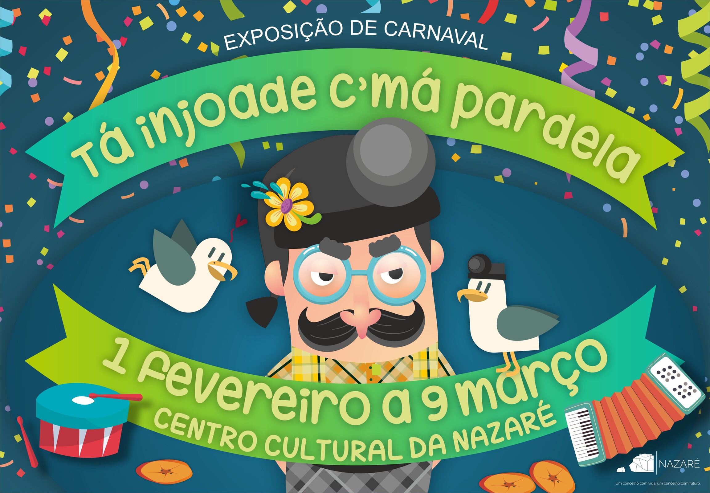 Exposição de fevereiro no Centro Cultural da Nazaré