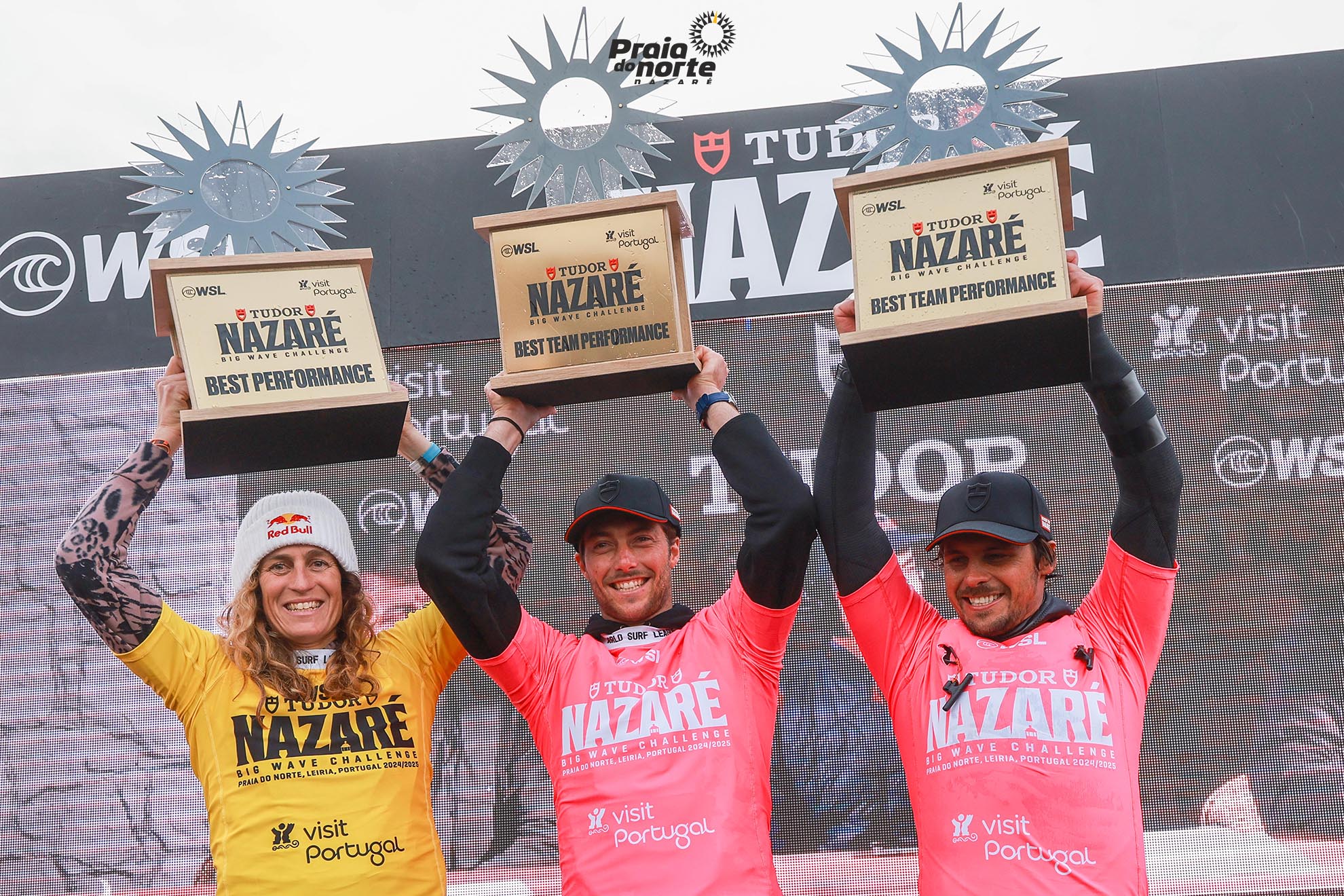 Tudor Nazaré Big Wave Challenge destaca bravura dos atletas e poder das ondas da Praia do Norte