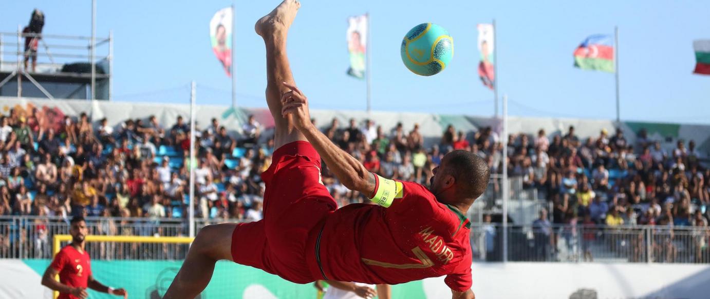 Portugal entra a vencer na EBSL Nazaré