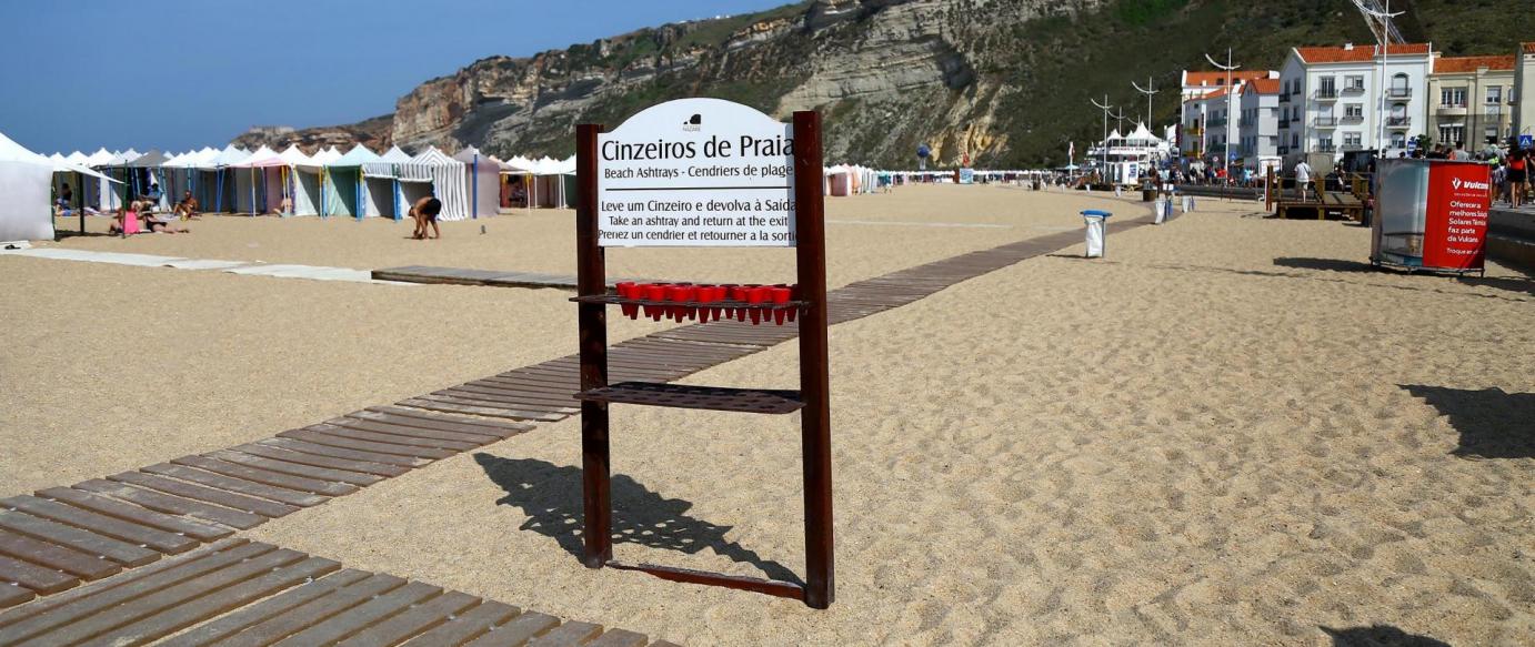 Praia da Nazaré foi eleita a “Praia Mais Acessível de Portugal” de 2018