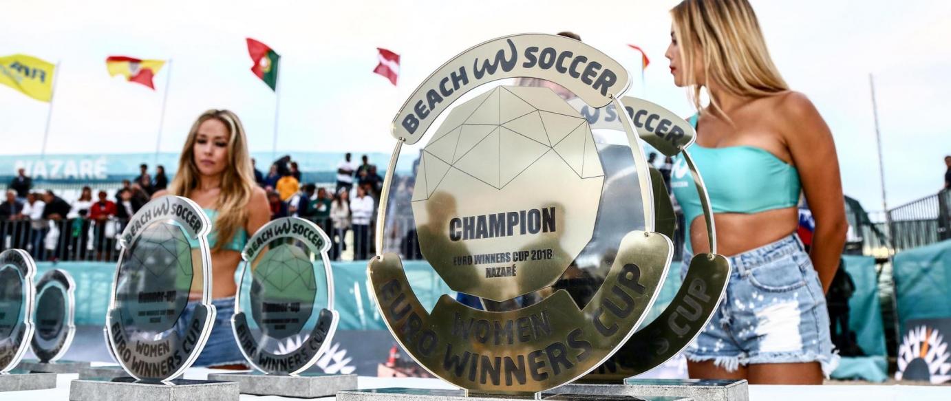 Liga Europeia de futebol de praia e o Euro feminino de clubes na Nazaré é o melhor evento do ano