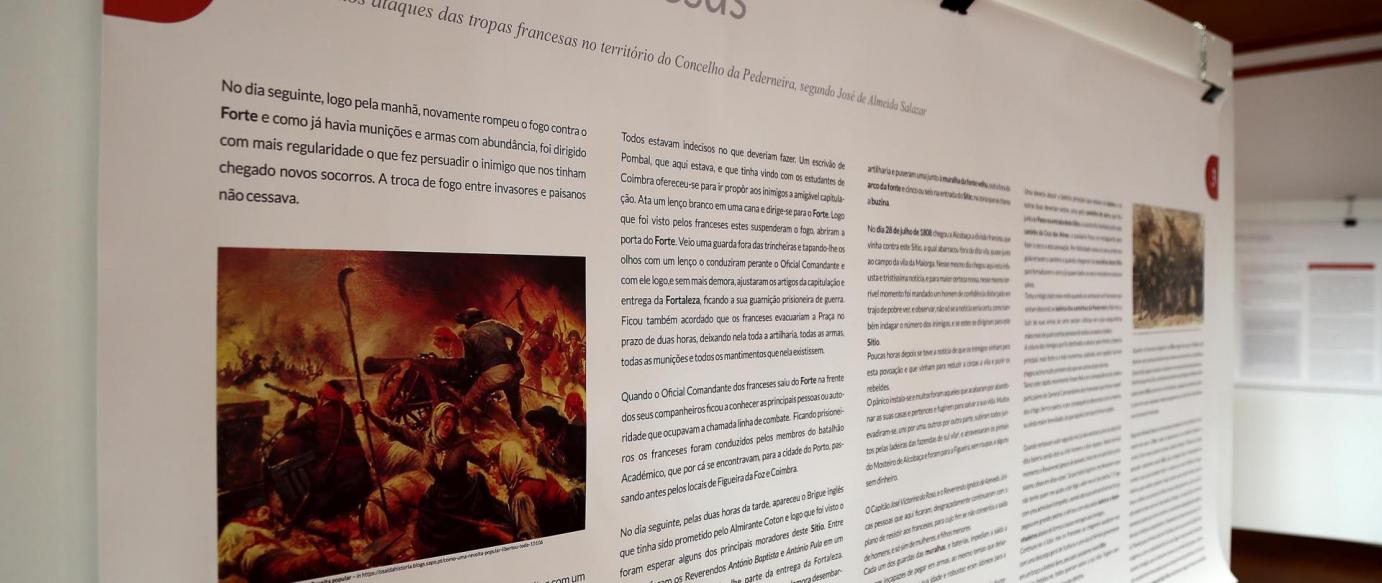 “As invasões francesas no concelho da Pederneira” em exposição no Centro Cultural
